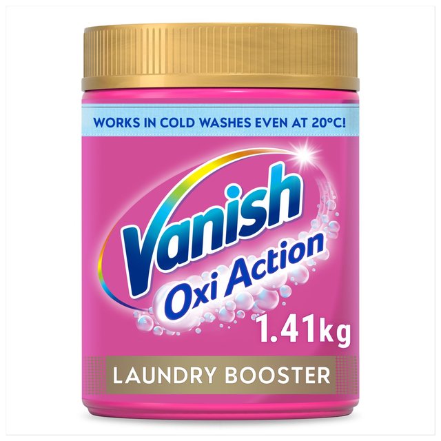 Vanish Oxi Action Fabric Stain Remover Powder Colours 1.4kg GOODS M&S