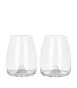 Harrods Waterford Elegance Stemless Wine Glasses Set of 2- Buy online at McGrocer