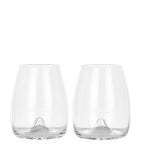 Waterford Elegance stemless wine glasses set of 2 (British brand)