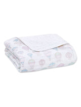 Next aden + anais Pink Animal Kingdom Cotton Muslin Dream Blanket 120cm x 120cm- Buy online at McGrocer