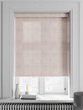 Damask pink Moselle roller blind, UK version