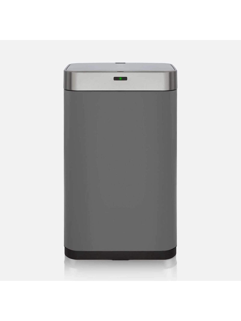 Tower Grey 75L Rectangular Sensor Bin (British brand)