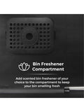 Tower Grey 75L Rectangular Sensor Bin (British brand)