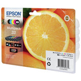 Argos Epson 33 Oranges Ink Cartridges Black & Colour Multipack- Buy online at McGrocer