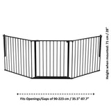 Scandinavian Pet Configure Large Gate 72cm, UK version