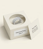 Cartier Broderie de Cartier white gold diamond ring - British product