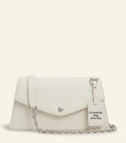 McQueen mini croc-embossed skull shoulder bag - British product