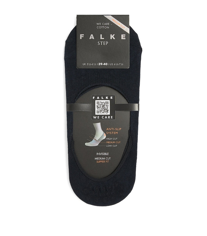 Falke Step medium-cut no show socks, imported from the UK