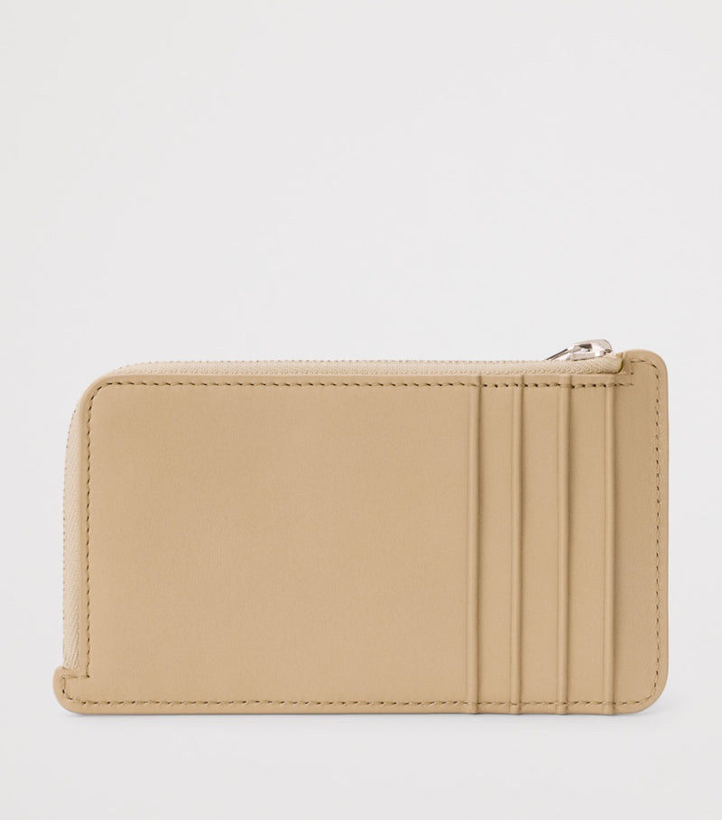 LOEWE leather Knot card holder two-tone calfskin, imported from the UK