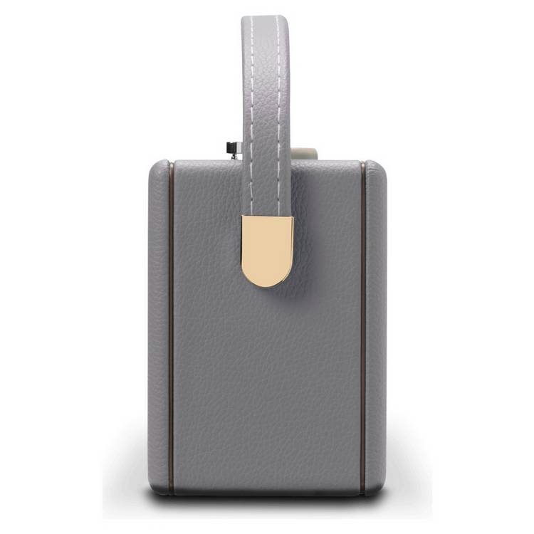 Roberts Revival Uno DAB radio Dove Grey compact design, UK version