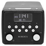 Roberts Sound 49 DAB clock radio black (British brand)