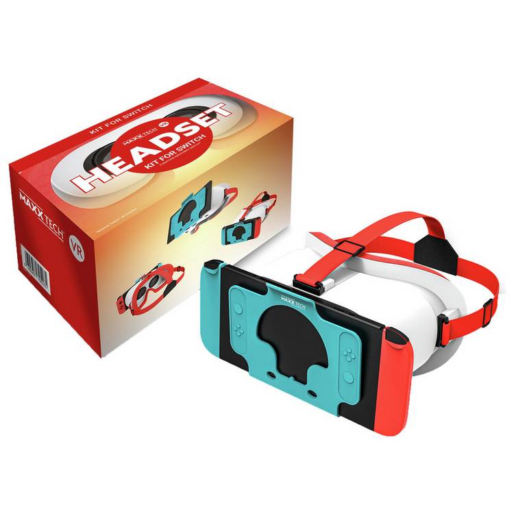 Maxx Tech VR Headset for Nintendo Switch, UK version