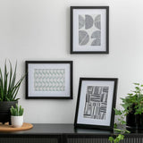 Argos Habitat Black Wooden 3 Pack Picture Frame - Mixed Sizes- Buy online at McGrocer