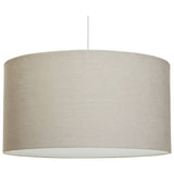 Habitat grey linen easy fit lampshade 49cm (British brand)