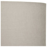 Habitat grey linen easy fit lampshade 49cm (British brand)