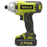 Argos Guild 18V 2.0Ah Cordless Impact Driver- Buy online at McGrocer