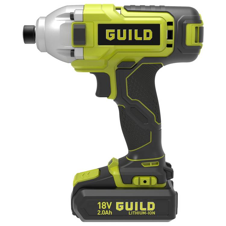 Guild cordless impact driver 18V 2Ah - British product