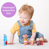 In the Night Garden toy figure set 5 characters, UK version
