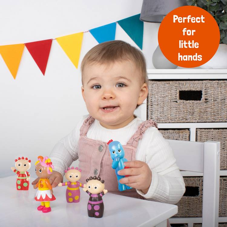In the Night Garden toy figure set 5 characters, UK version