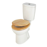 Argos Home slow close wooden toilet seat in pine - British product