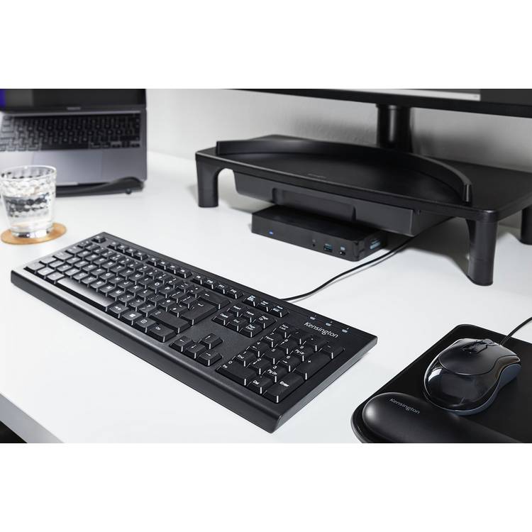 Kensington wired ValuKeyboard black, UK version
