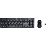 Kensington wireless keyboard and mouse set black (British brand)