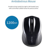 Kensington wireless keyboard and mouse set black (British brand)