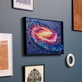 LEGO ART Milky Way Galaxy wall decor set, imported from the UK