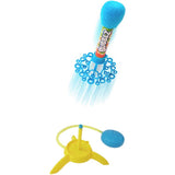 Bubblz Bubble Rocket outdoor toy with bubble solution - British product