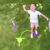 Bubblz Bubble Rocket outdoor toy with bubble solution - British product