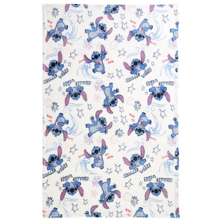 Disney fleece blanket Blue & Pink 100x150cm, UK version