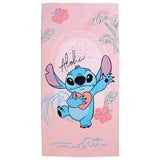 Disney Stitch towel pink 140x70cm, imported from the UK