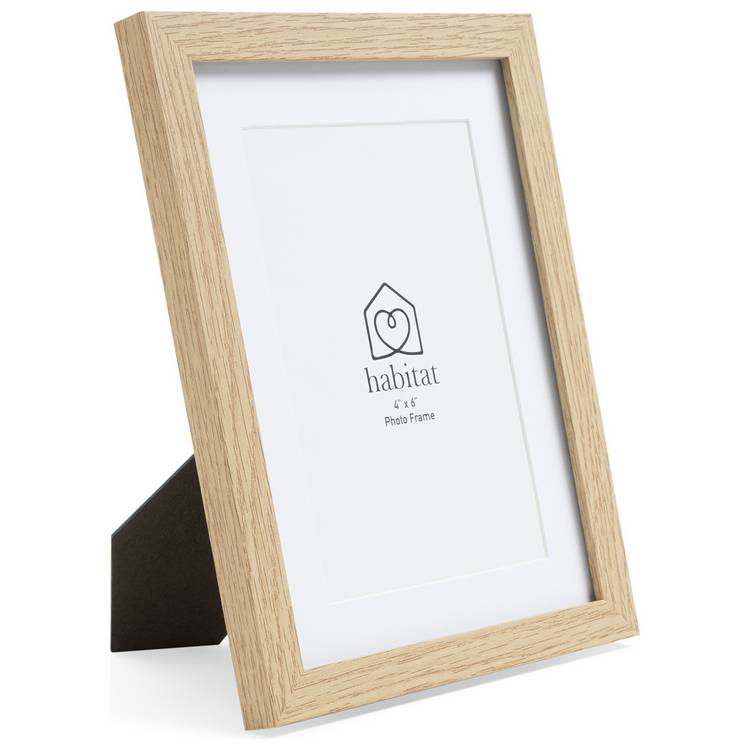 Habitat oak effect picture frames 20x15cm set of 3, UK version