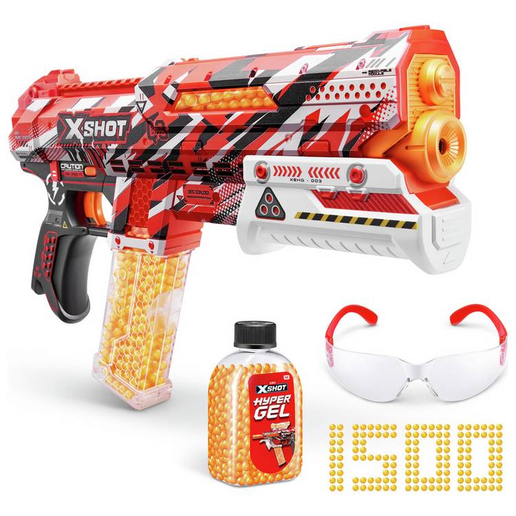 XSHOT Hyper Gel Clutch gel blaster toy 1500 gellets, imported from the UK