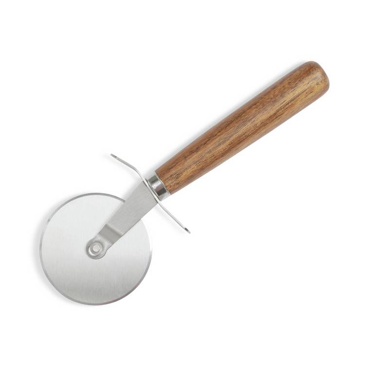 Habitat large acacia wood pizza board with cutter (British brand)