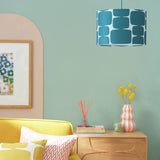 Argos Habitat x Scion Teal Lohko Lampshade 30cm- Buy online at McGrocer