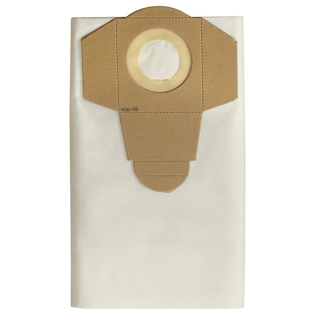 Vacmaster 20L dust bags pack of 5 wet dry vacuum accessory (British brand)