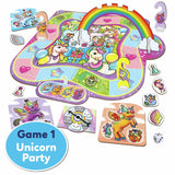 Orchard Toys unicorn board game for children aged 4-8 - British product
