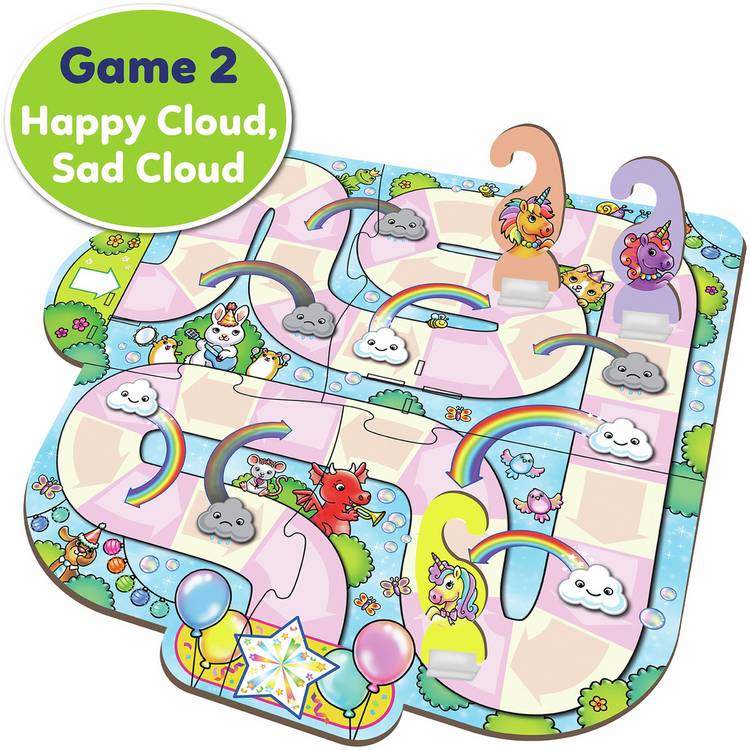 Orchard Toys unicorn board game for children aged 4-8 - British product