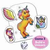 Orchard Toys unicorn board game for children aged 4-8 - British product