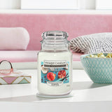 Argos Yankee Candle Large Scented Candle Pomegranate Coconut- Buy online at McGrocer