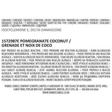 Yankee Candle large scented candle Pomegranate Coconut (British brand)