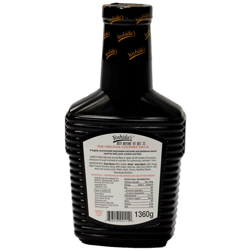 Mr Yoshida's Original Gourmet Sauce 1.36kg, UK version