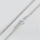 Revere sterling silver curb chain 24 inch, UK version
