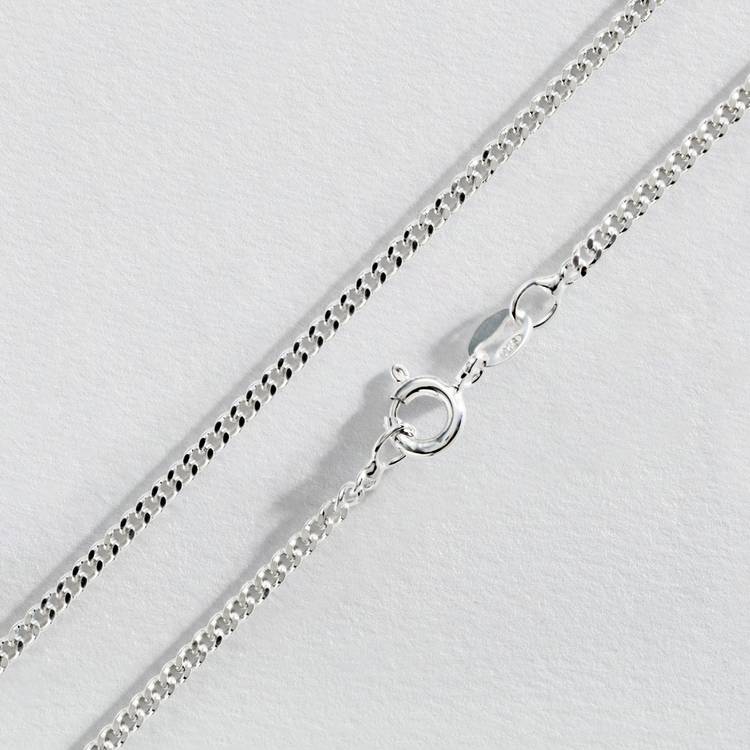 Revere sterling silver curb chain 24 inch, UK version