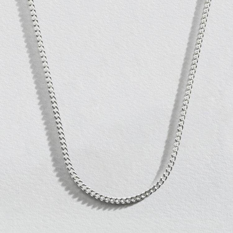 Revere sterling silver curb chain 24 inch, UK version