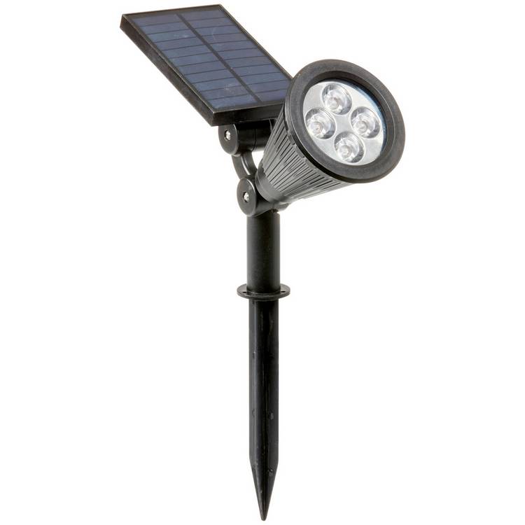 Smart Solar white solar spot lights set of 2, UK version