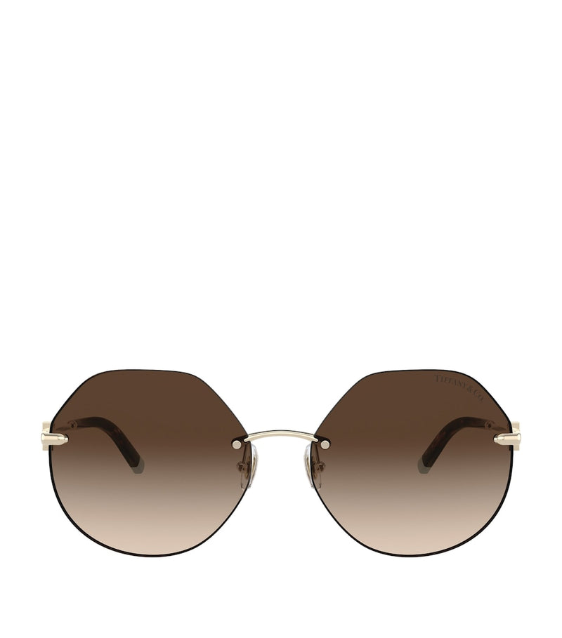 Tiffany & Co. hexagonal sunglasses imported from the UK