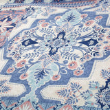 Catherine Lansfield bedding set boho patchwork blue single - British product