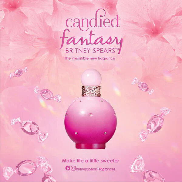 Britney Spears Candied Fantasy Eau De Toilette 30ml - British product